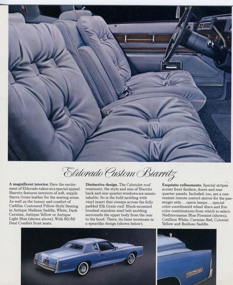 1978 Cadillac Brochure Page 9